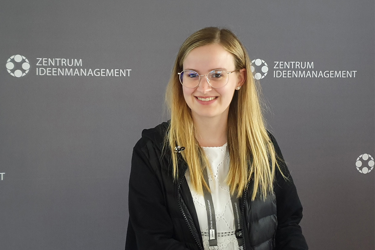 Paulina Wunderlich, DEHN, Kursteilnehmerin "Zertifizierter Ideenmanager"